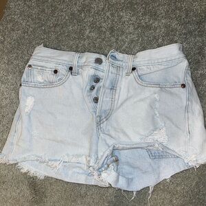 Levi denim shorts